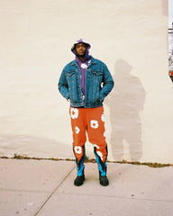 Denim Tears The Cotton Wreath Sweatpants Orange