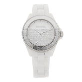Stainless Steel Ceramic 33mm J12 Wanted de Chanel Limited Edition Automatic Watch White