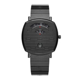 PVD Stainless Steel 38mm Grip Quartz Watch Black