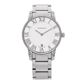Stainless Steel 37mm Atlas 2-Hand Quartz Watch