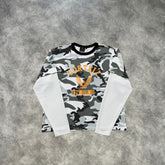 Corteiz Eagle Long Sleeves T-Shirt Camouflage
