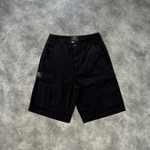 Corteiz Evil Guerrilla Cargo Shorts Black