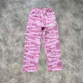 Corteiz Straight pants Pink Camouflage