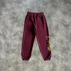 Corteiz Letter Crtz Tracksuit Red/Yellow