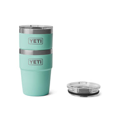 YETI Seafoam 16oz Rambler Stackable Cup