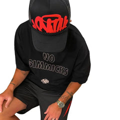 Syna Trucker Cap Black/Red