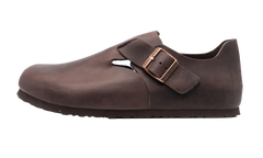 London Oiled Leather Brown- Narrow Fit 166533