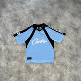 Corteiz Panel T-Shirt Sky Blue