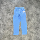 Broken Planet Letters Sweatpants Baby Blue
