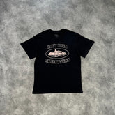 Corteiz Can't Rush T-Shirt Black/Gold