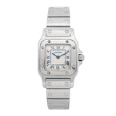 Stainless Steel 24mm Santos de Cartier Galbee Quartz Watch
