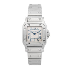 Stainless Steel 24mm Santos de Cartier Galbee Quartz Watch