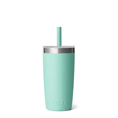 YETI Seafoam Rambler 10oz Tumbler with Silicone Straw