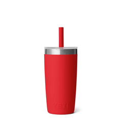 YETI Rescue Red Rambler 10oz Tumbler with Silicone Straw
