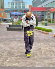 Minus Two Graff Cargo Pants Black/Yellow