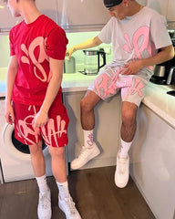 Syna Men's Summer Set Red/Pink