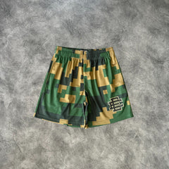 Eric Emanuel Mosaic Shorts Green