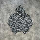 Mertra Glitch Zip-Up Hoodie Camouflage