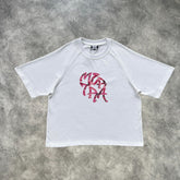 Mertra Printed T-Shirt White/Pink Camouflage