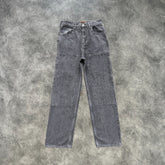 Corteiz C Star Denim Cargo Pants Grey