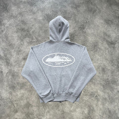 Corteiz Alcatraz Crtz Zip-Up Tracksuit Grey