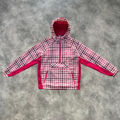 Mertra Plaid Pullover Jacket Red