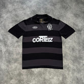 Corteiz Striped Knit Jersey Black