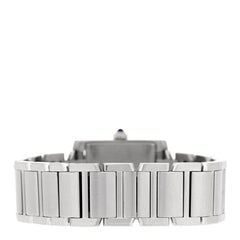 Stainless Steel 25mm Tank Francaise Quartz Watch