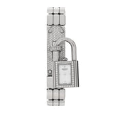 Stainless Steel Diamond Pave 16mm Kelly Quartz Watch