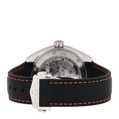 Stainless Steel Calfskin 43mm Seamaster Planet Ocean GMT Co-Axial Chronometer Automatic Watch Black 232.32.44.22.01.002