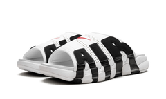 Air More Uptempo Slide NA White Black Red FB7815 100