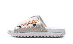 Asuna Crater Slide Cream 2 White Orange Black DJ4629 200