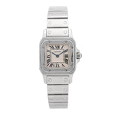 Stainless Steel 24mm Santos de Cartier Galbee Quartz Watch