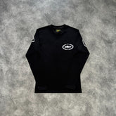 Corteiz Royale Heavyweight Long Sleeves T-Shirt Black