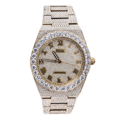 42MM Fully Iced Moissanite Alpha Era? in Gold
