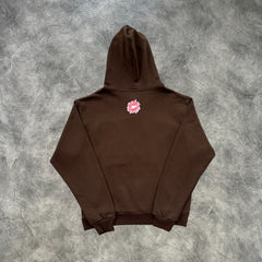 Broken Planet It Starts With Luv Hoodie Brown