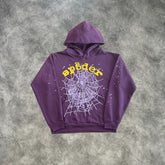 Sp5der OG Web V2 Hoodie Purple