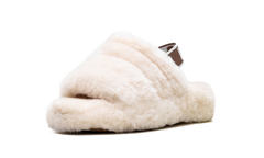 Fluff Yeah Slide WMNS Beige 1095119 NAT
