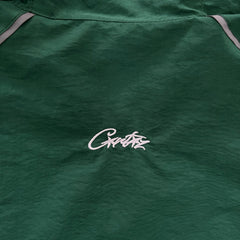 White and Green Jacket