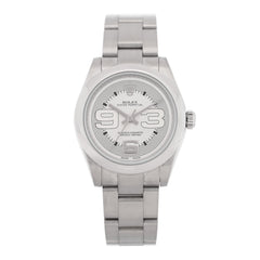 Stainless Steel 31mm Oyster Perpetual Watch Silver 177200