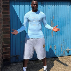 Corteiz Why Always Me Compression Top Blue