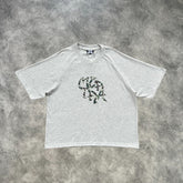 Mertra Printed T-Shirt Grey/Green Camouflage