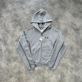 Mertra Reflective Striped Tracksuit Grey