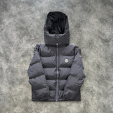 Trapstar Detachable Hooded Puffer Stone Grey