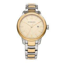 Stainless Steel 32mm Classic Round Quartz Watch Gold BU10118