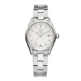 Stainless Steel Mother of Pearl 28mm Carrera Lady Quartz Watch WV1415