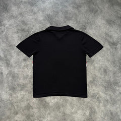 Corteiz Badge Knit Jersey Black
