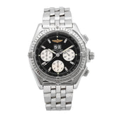 Stainless Steel 44mm Crosswind Automatic Watch Black A44355