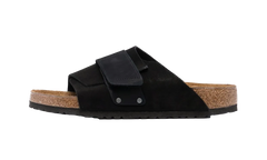 Kyoto Nubuck Suede Leather Black 1022350