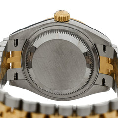 Stainless Steel 18K Yellow Gold Diamond 28mm Oyster Perpetual Datejust Watch Silver 279173